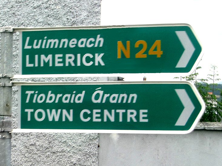 Green Road Signs Ireland